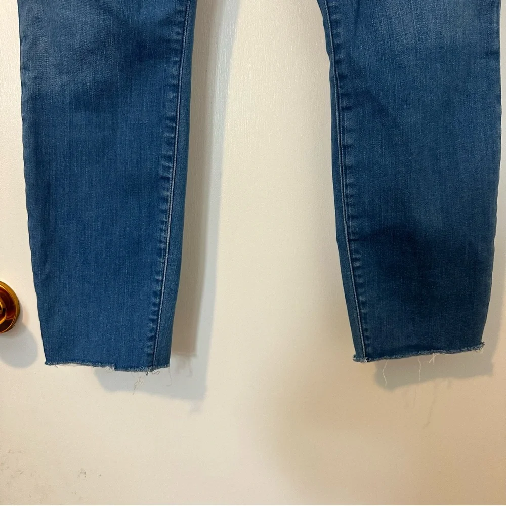 Frank & Eileen Sligo Skinny Jean Women’s 31 Raw Hem Stretch Blue